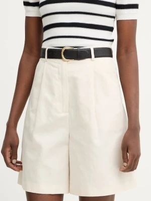 Weekend Max Mara szorty z dodatkiem lnu ECUBA
