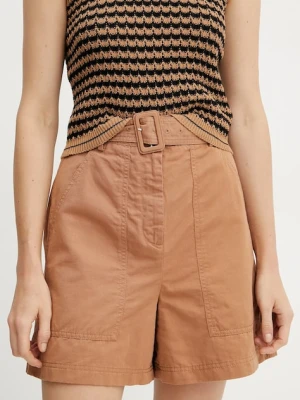 Weekend Max Mara szorty z domieszką lnu