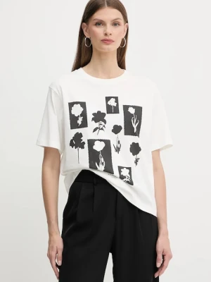 Weekend Max Mara t-shirt bawełniany biały