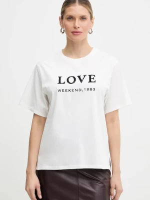 Weekend Max Mara t-shirt bawełniany AGILE