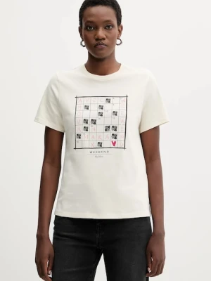 Weekend Max Mara t-shirt bawełniany CLOWN