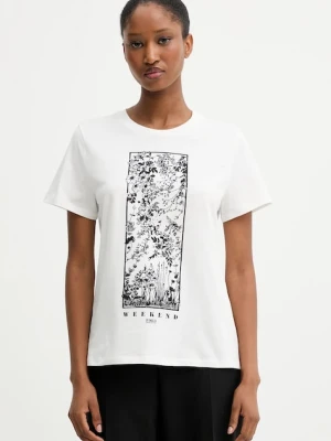 Weekend Max Mara t-shirt bawełniany GUGLIA