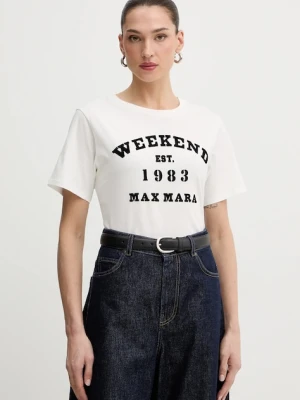 Weekend Max Mara t-shirt bawełniany TENUE
