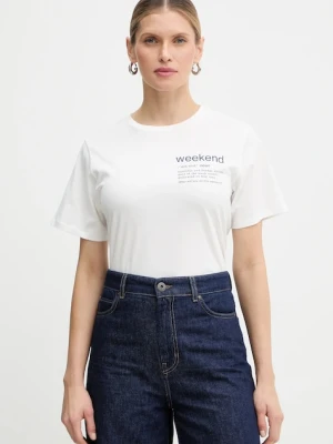 Weekend Max Mara t-shirt bawełniany TENUE