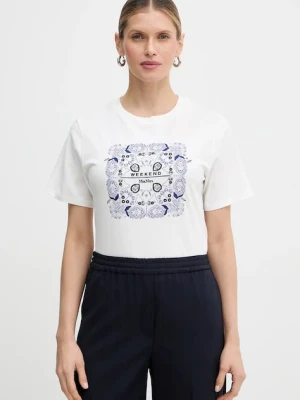 Weekend Max Mara t-shirt bawełniany WEST