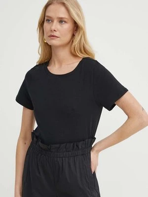 Weekend Max Mara t-shirt damski kolor czarny 2415971042600