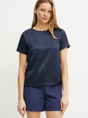 Weekend Max Mara t-shirt damski kolor granatowy 2515941051600