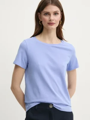 Weekend Max Mara t-shirt damski kolor niebieski 2515971022600