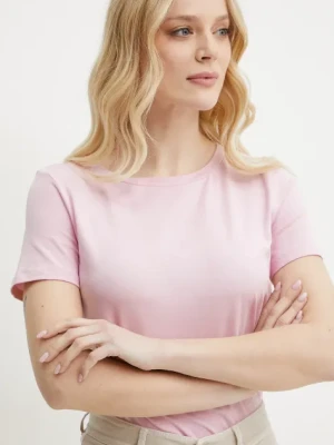 Weekend Max Mara t-shirt damski kolor różowy 2515971011600