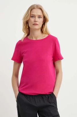 Weekend Max Mara t-shirt damski kolor różowy 2415971042600