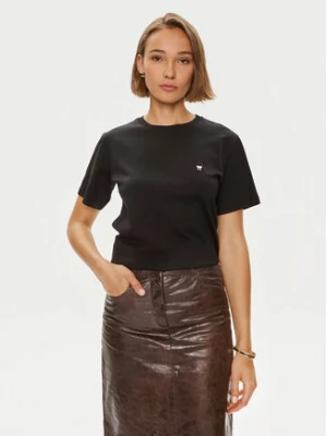 Weekend Max Mara T-Shirt Venaco 2425976021600 Czarny Regular Fit