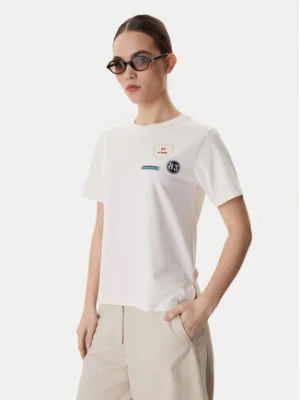 Weekend Max Mara T-Shirt West 2615971041 Écru Regular Fit