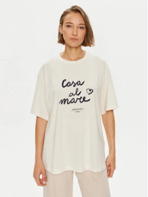 Weekend Max Mara T-Shirt Xanadu 2425946041600 Écru Oversize