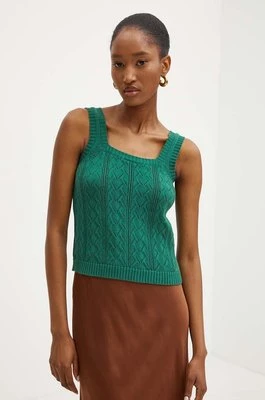 Weekend Max Mara top damski kolor zielony 2425366141600