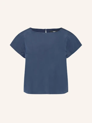 Weekend Max Mara Top Satynowy Parana blau