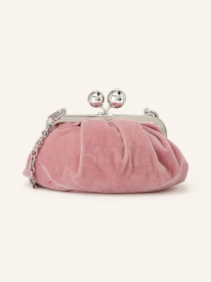 Weekend Max Mara Torba Na Ramię Valance Z Ozdobnymi Kamykami rosa