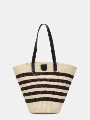 Weekend Max Mara torba plażowa damska pleciona AGENNAIO