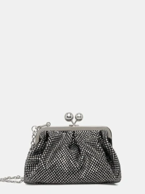 Weekend Max Mara torebka EMY kolor srebrny 2525516135600