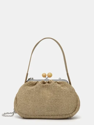 Weekend Max Mara torebka kolor beżowy 2515511085600