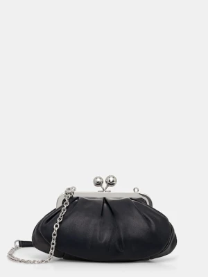 Weekend Max Mara torebka skórzana PRATI kolor granatowy 2615511164600