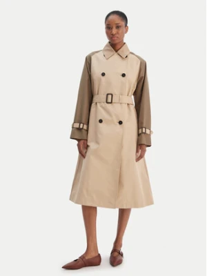 Weekend Max Mara Trencz Canasta 2615021021 Beżowy Relaxed Fit
