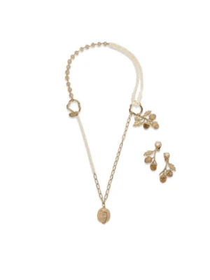 Weekend Max Mara Zestaw naszyjnik i kolczyki 2615751104650 Złoty