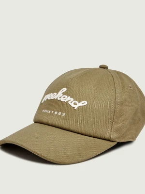 Weekend MaxMara Bejsbolówka Wkaelfi zielony