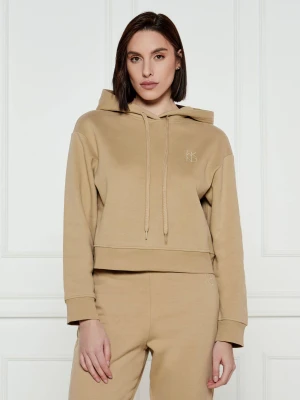 Weekend MaxMara Bluza DIRE | Cropped Fit beżowy