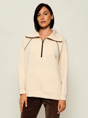 Weekend MaxMara Bluza Wkdballata | Oversize fit ecru