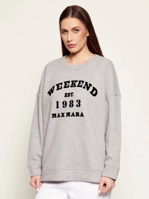 Weekend MaxMara Bluza WKDGOMMOSO | Oversize fit szary