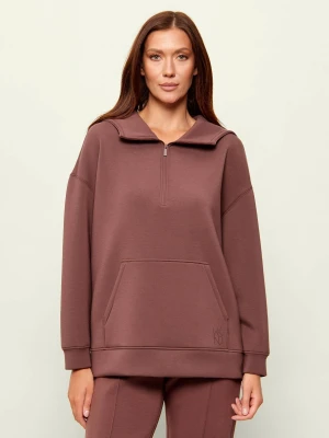 Weekend MaxMara Bluza WKDRADURA | Relaxed fit brązowy