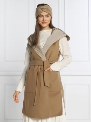 Weekend MaxMara Dwustronna kamizelka ORNATI | Regular Fit | z dodatkiem wełny