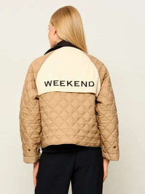 Weekend MaxMara Dwustronna kurtka Wkdpincio | Relaxed fit beżowy