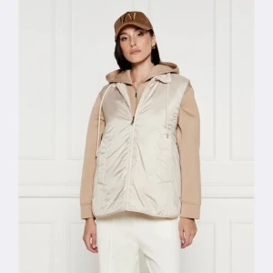 Weekend MaxMara Dwustronny bezrękawnik | Regular Fit | z dodatkiem jedwabiu