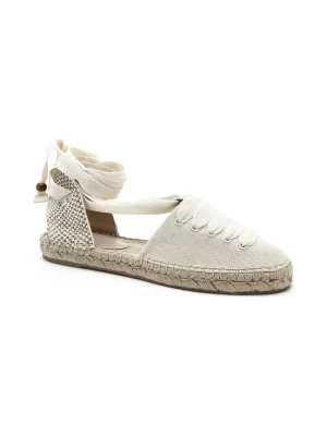 Weekend MaxMara Espadryle | z dodatkiem skóry