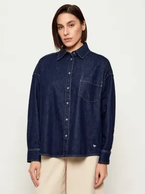 Weekend MaxMara Jeansowa koszula WKDFOGGIA | Relaxed fit