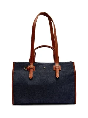 Weekend MaxMara Jeansowa shopperka GIANNA