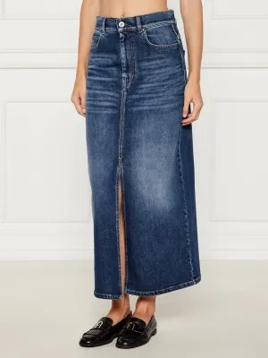Weekend MaxMara Jeansowa spódnica ZARELIA