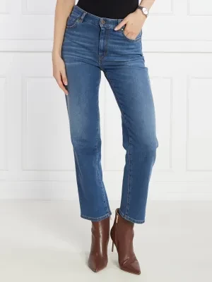 Weekend MaxMara Jeansy NAVY | Straight fit