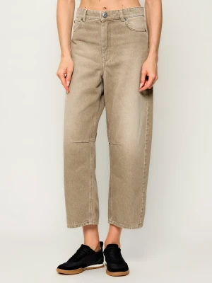 Weekend MaxMara Jeansy Wkdarcadia | Straight fit beżowy