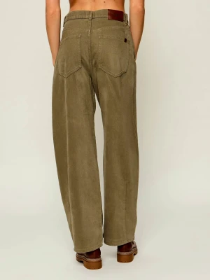 Weekend MaxMara Jeansy Wkdordine | Loose fit zielony