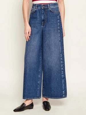 Weekend MaxMara Jeansy WKDVORTICE | Loose fit granatowy