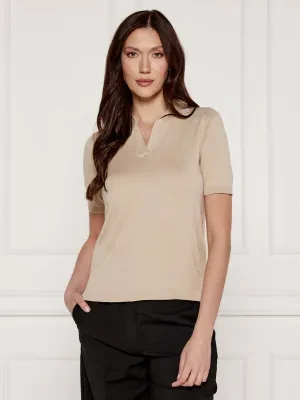 Weekend MaxMara Jedwabne polo RONCOLO | Regular Fit