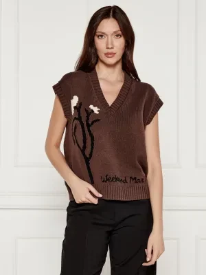 Weekend MaxMara Kamizelka CRUSCA | Regular Fit