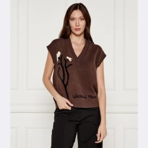 Weekend MaxMara Kamizelka CRUSCA | Regular Fit