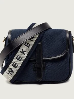 Weekend MaxMara Listonoszka WKAGAP | z dodatkiem skóry