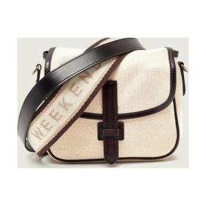 Weekend MaxMara Listonoszka WKAGAP | z dodatkiem skóry