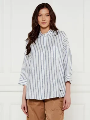 Weekend MaxMara Lniana koszula CANTORE | Loose fit