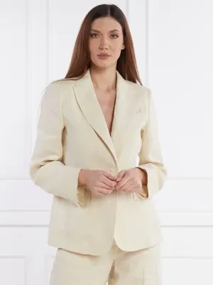 Weekend MaxMara Lniana marynarka NALUT | Regular Fit