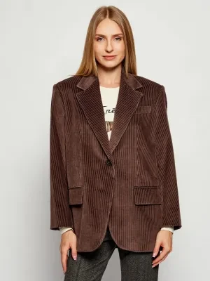 Weekend MaxMara Marynarka FORMIA | Oversize fit | sztruks